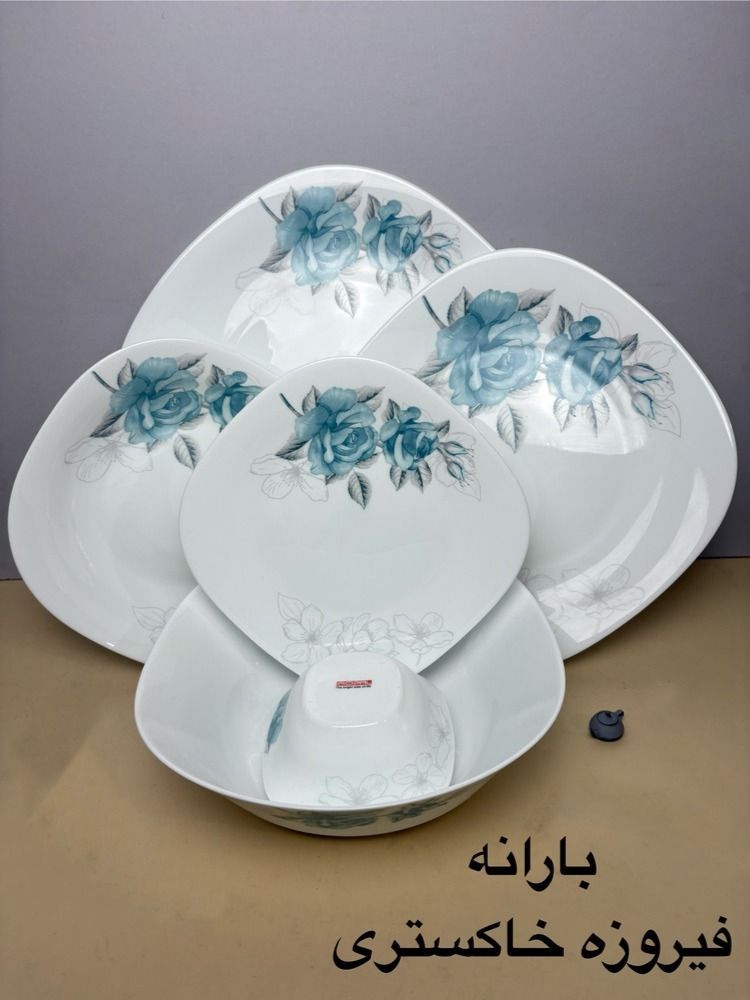 سرویس آرکوپال ۲۶ پارچه بارانه فیروزه