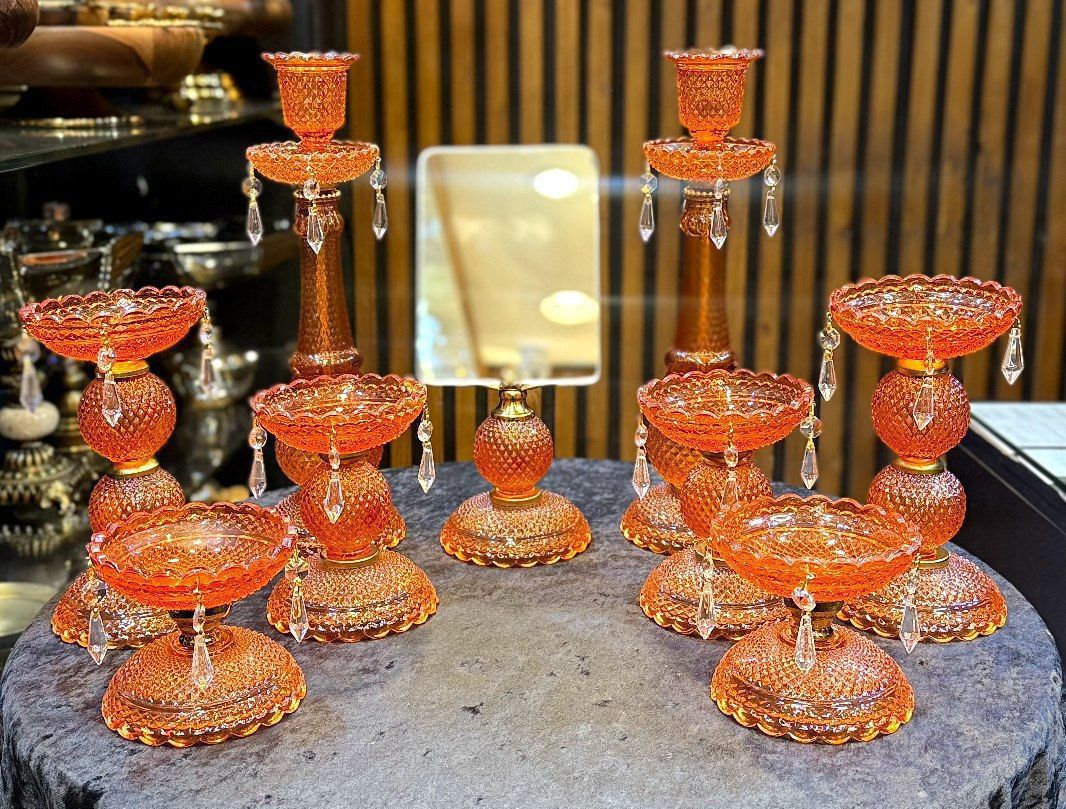 هفت سین باکارات نارنجی