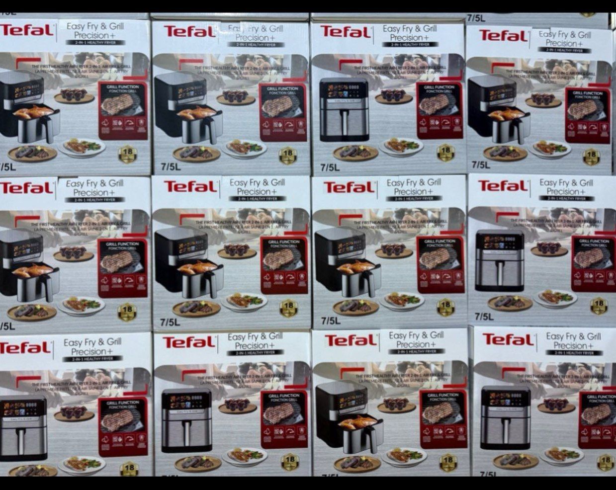 سرخ کن تفال tefal دوالمنت 7/5لیتر