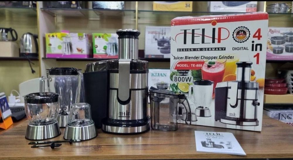 آبمیوه گیری ۴ کاره دیجیتال تلیپ TELIPمدل : TE- 888