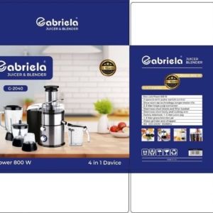آبمیوه گیری ۴ کاره گابریلا Gabrielaمدل G-2040