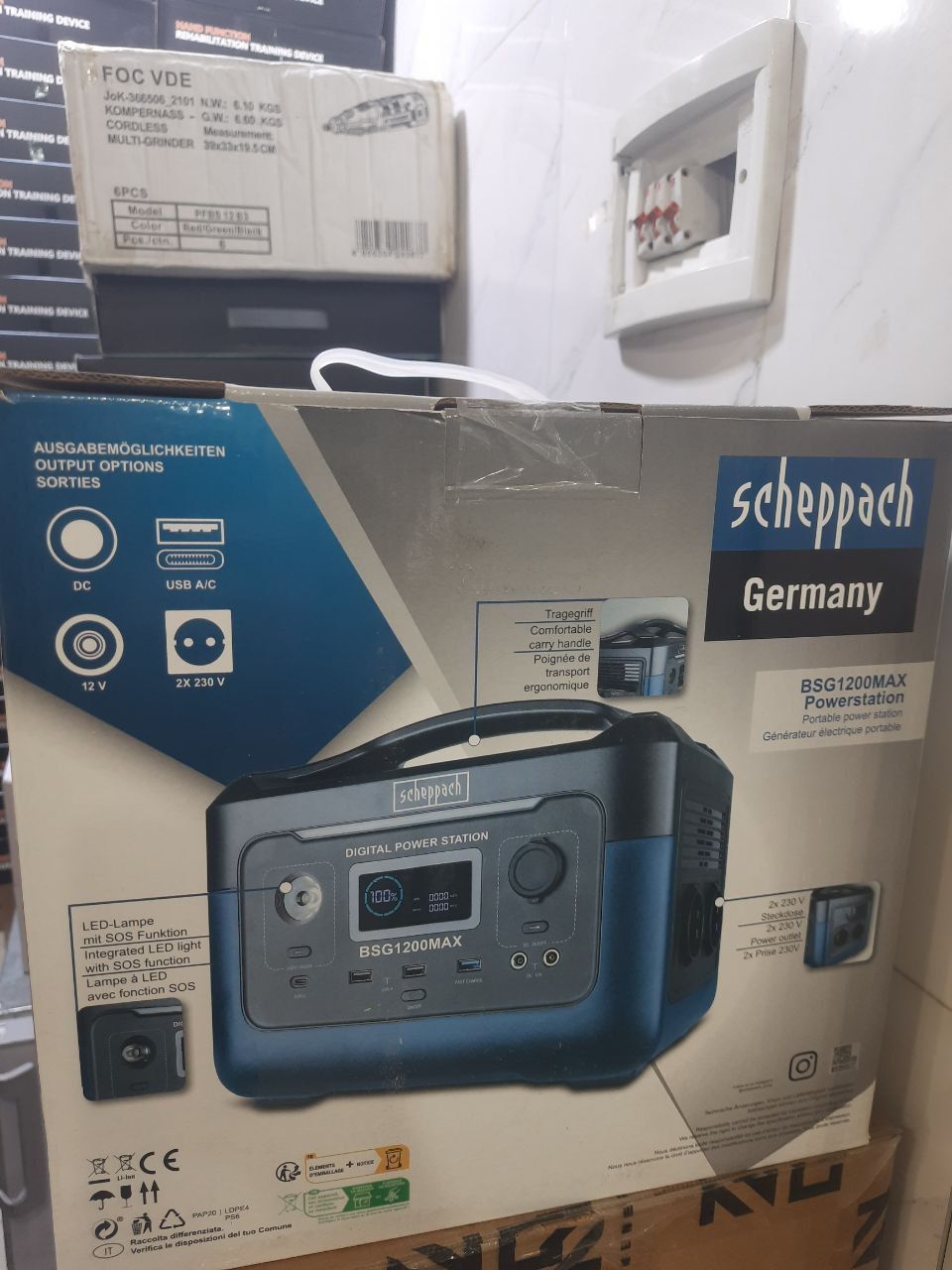 پاور استیشن شپخ مدل scheppach BSG1200MAX