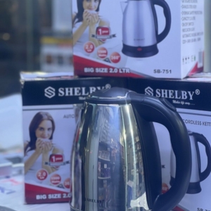 کتری برقی استیل برند SHELBYکد SB-751 حجم :2لیتر 