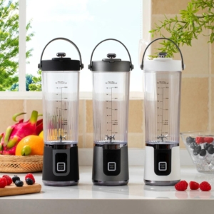 مخلوط‌کن شخصی (شیکر)JUICING CUP قابل حمل شارژی USB – مدل 500ML با تیغه اس