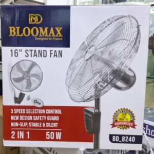 پنکه دو منظوره bloomaxتمام استیل