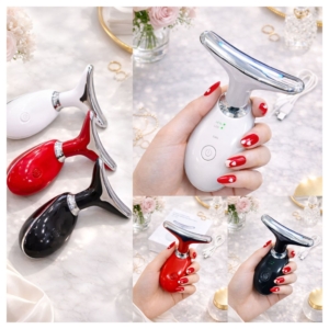 ماساژور لیفت صورت و گردن (LED دار) 