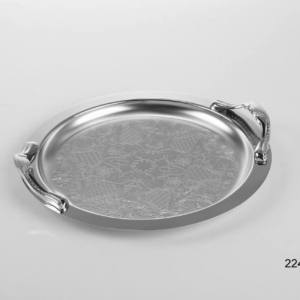 سینی گرد استیل 