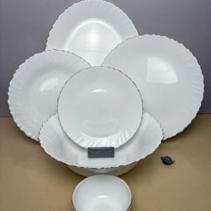 سرویس 6 نفره ۲۶ پارچه  گل خط اکلیل 