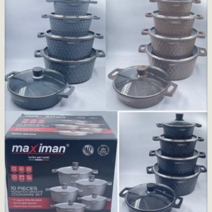 سرویس قابلمه 10 پارچه گارانتی  مارک مکسیمنmaximan 