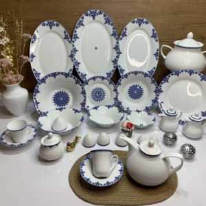 سرویس ۱۰۸ پارچه چینی۱۲نفره زرین