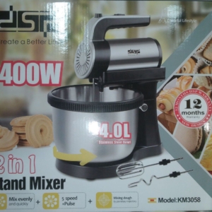 همزن دوکاره دستی و چرخشی  dsp 400وات5سرعته