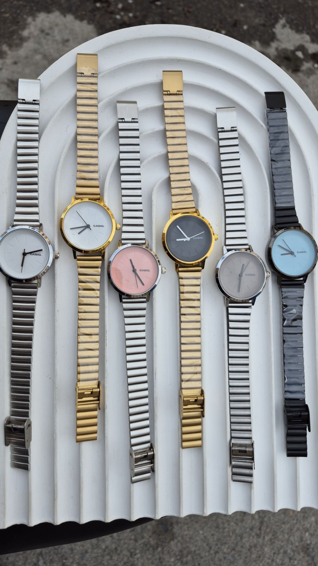 ساعت کاسیو زنانه بند کرکره CASIO - تصویر 3