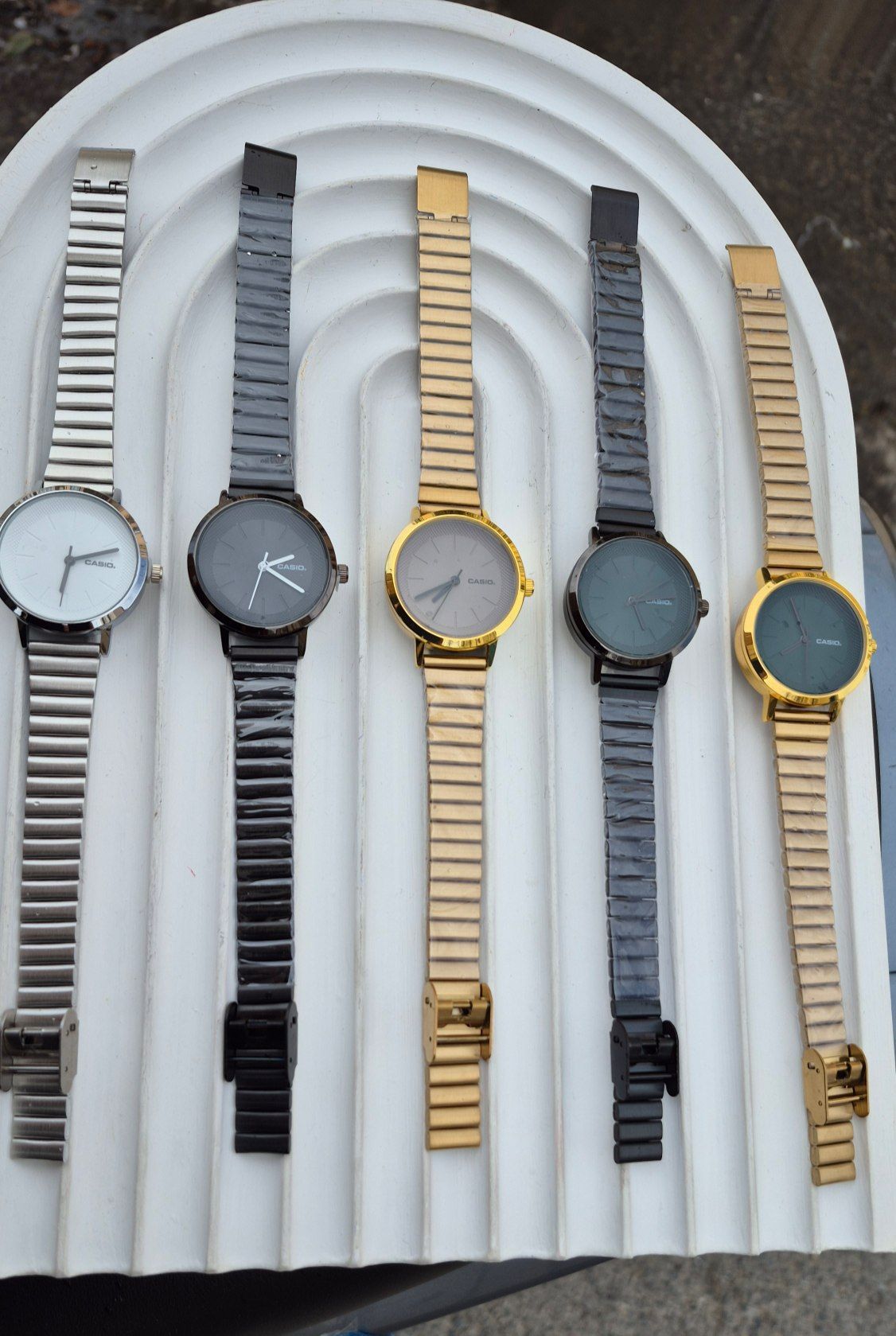 ساعت کاسیو زنانه بند کرکره CASIO - تصویر 2