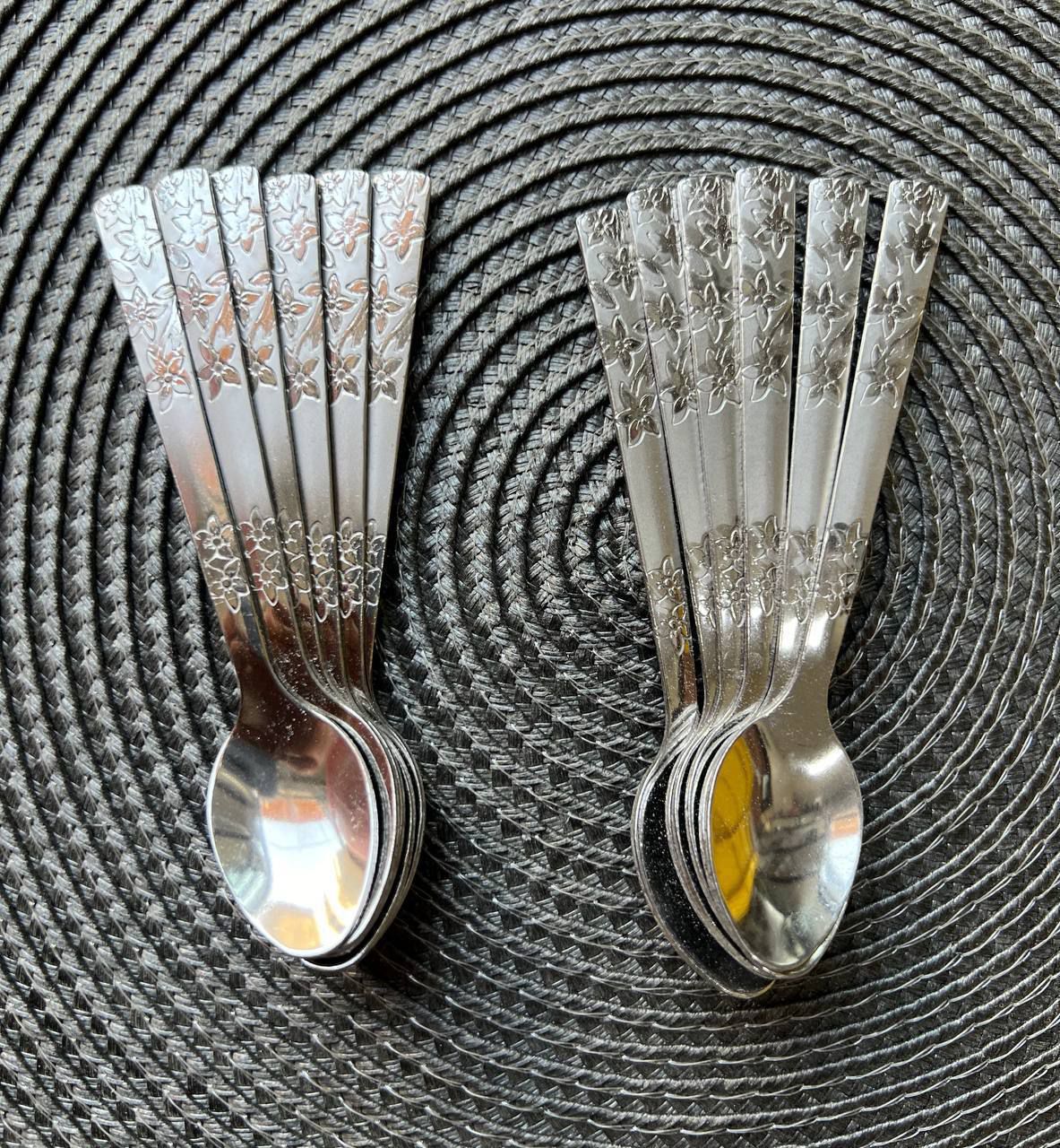 قاشق چای 6 عددی
