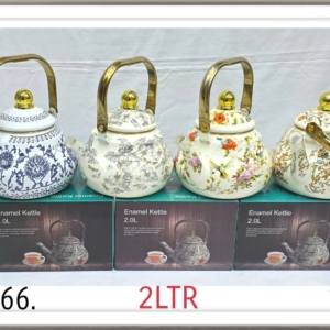 کتری لعابی 2لیتر رومانتیک هوم مدل 666