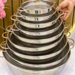 آبکش پانچ دسته دار9 پارچه فوق سنگین 