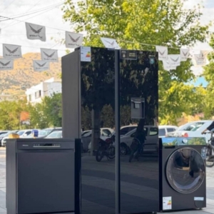 یخچال فریزر ساید بای ساید هایسنس | مدل RS3P725NBG