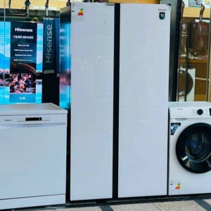 یخچال فریزر ساید بای ساید هایسنس | مدل RS3P725NWG