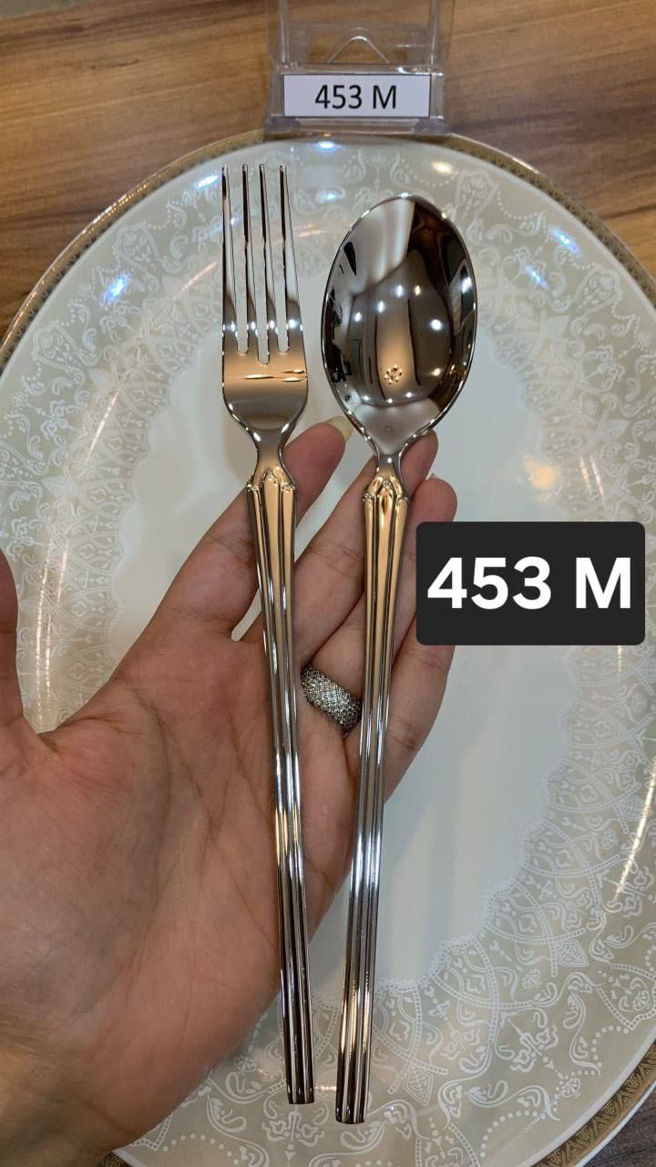 سرویس قاشق و چنگال SG طرح های جدید 20264میل144 پارچه 30 نفره - تصویر 13