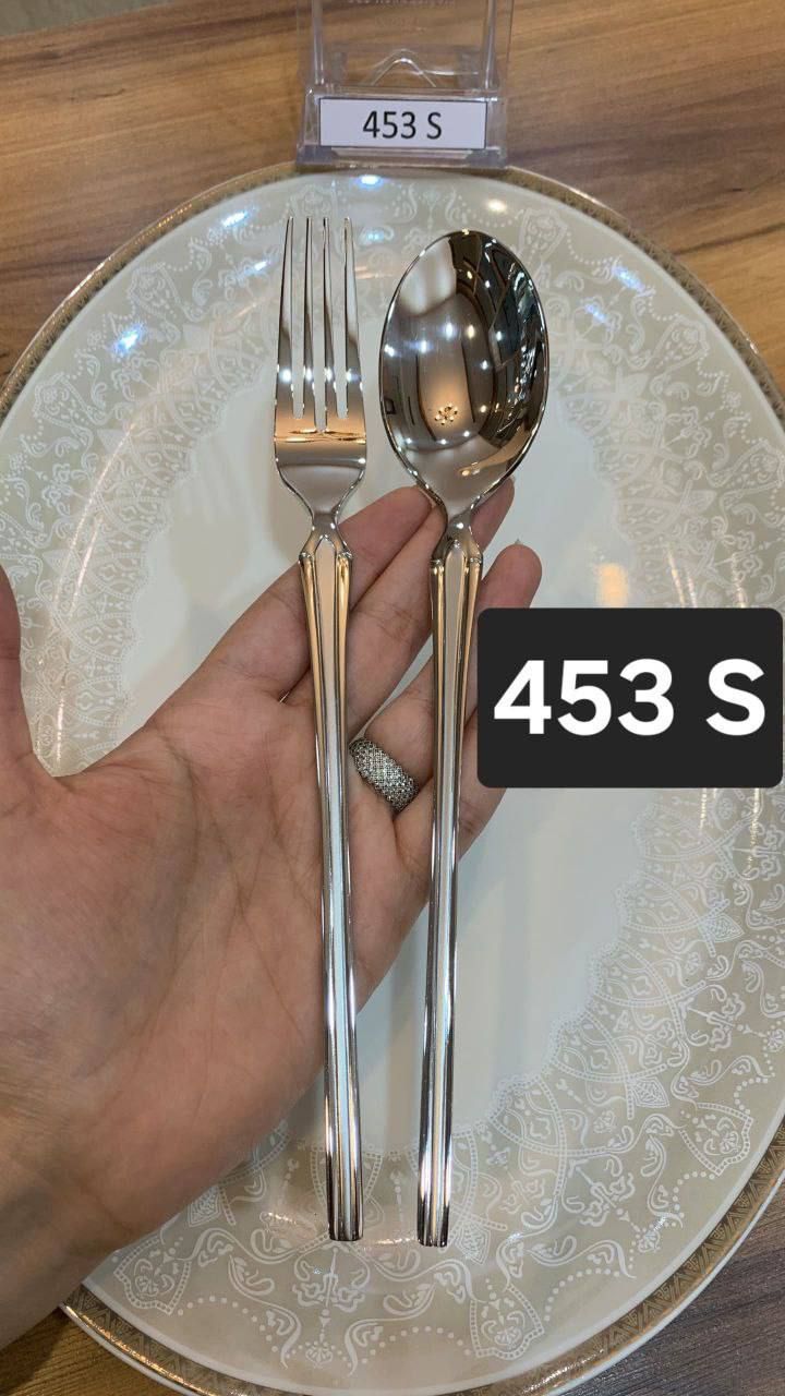 سرویس قاشق و چنگال SG طرح های جدید 20264میل144 پارچه 30 نفره - تصویر 8