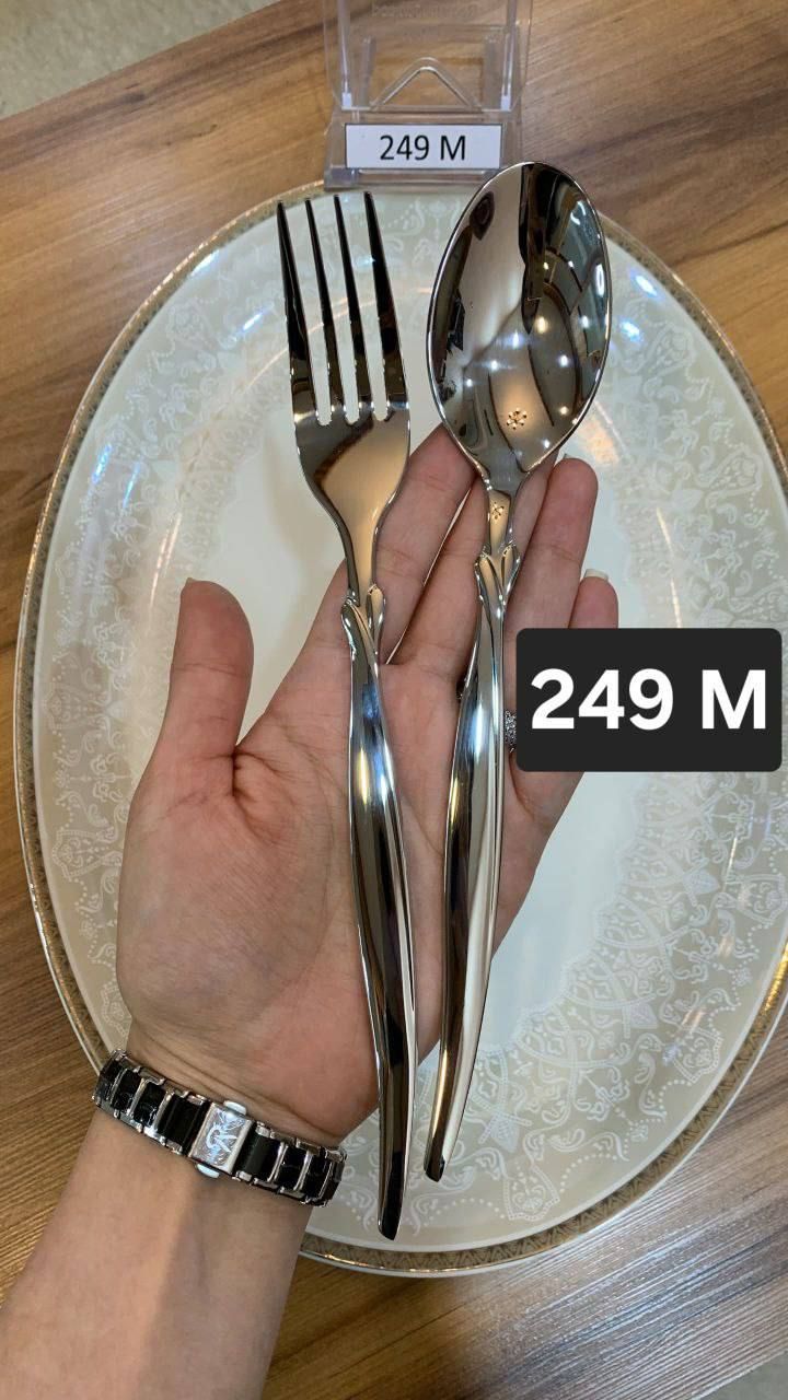 سرویس قاشق و چنگال SG طرح های جدید 20264میل144 پارچه 30 نفره - تصویر 4