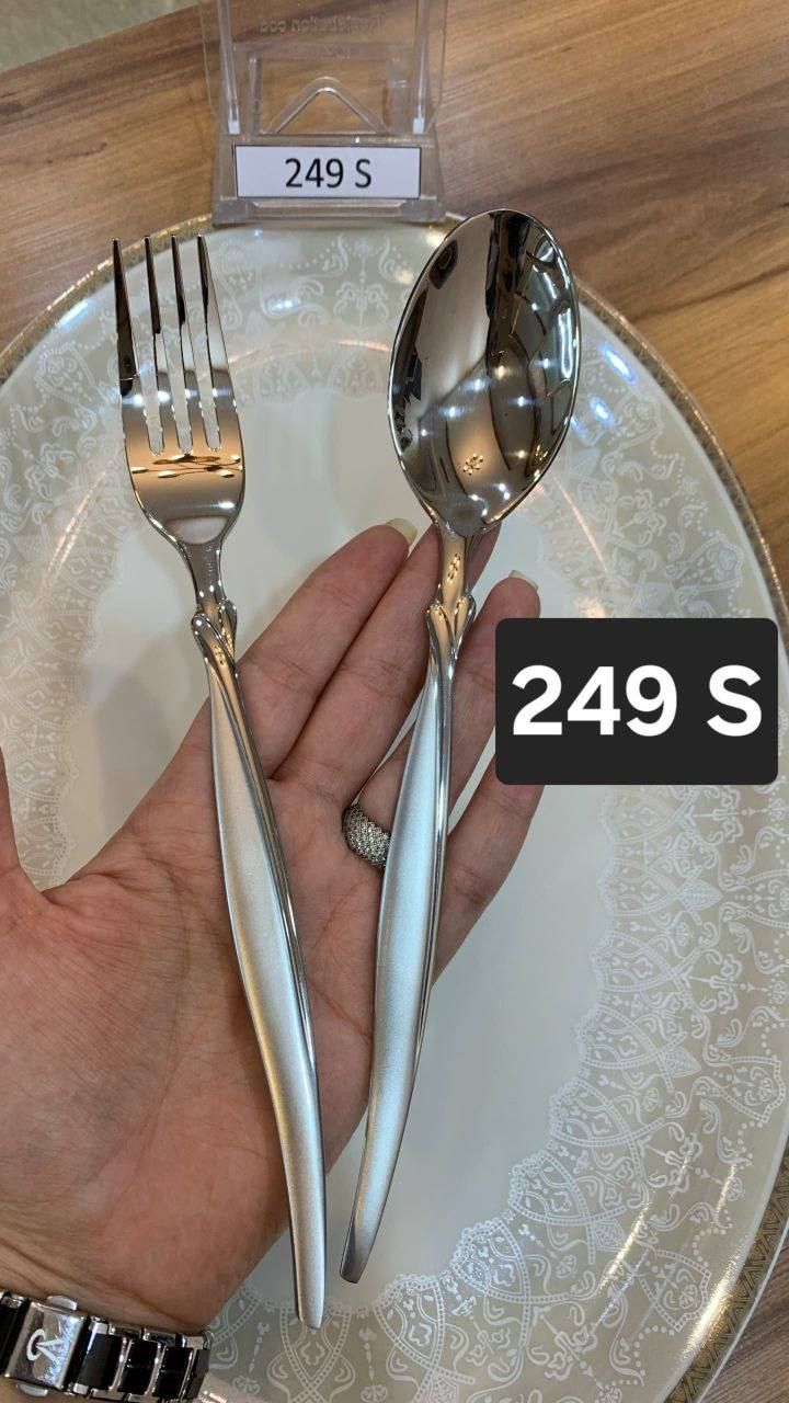 سرویس قاشق و چنگال SG طرح های جدید 20264میل144 پارچه 30 نفره
