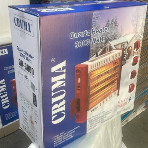 بخاری برقی پنج شعله 3000 وات کروما