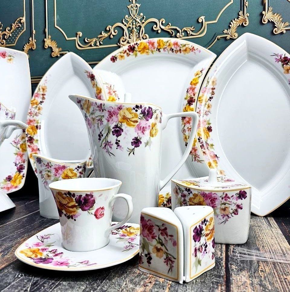 سرویس ۸۵پارچه چینی پردیس برند رزیانا