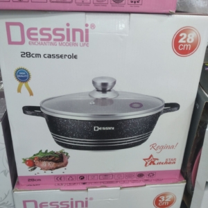 ماهی تابه دسینی ایتالیا گرانیت سایز28