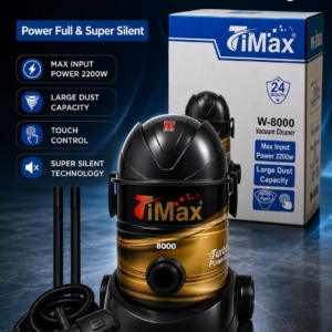 جارو برقی سطلی تی مکسtimaxمدل 8000