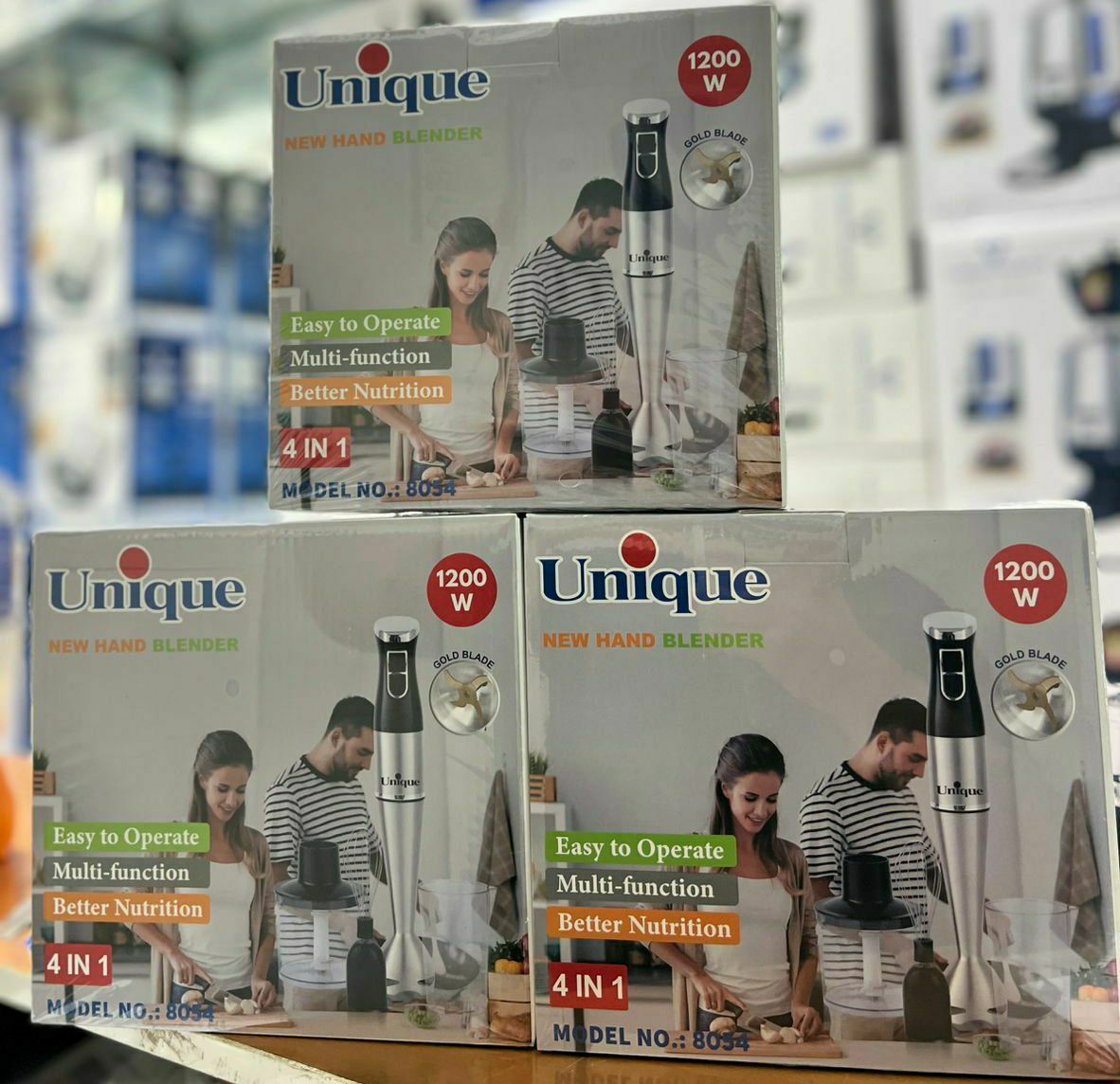 گوشت کوب یونیک 4کاره 1200وات مدل 8054