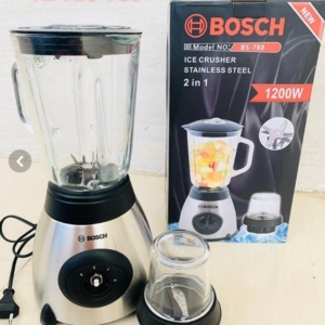 مخلوط کن دوکاره بوش مدل BH801S ظرفیت ۱.۵ لیتر با کاسه شیشه