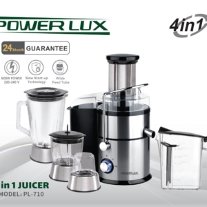 آبمیوه گیری ۴ کاره پاورلوکس (POWER LUX) مدل 710
