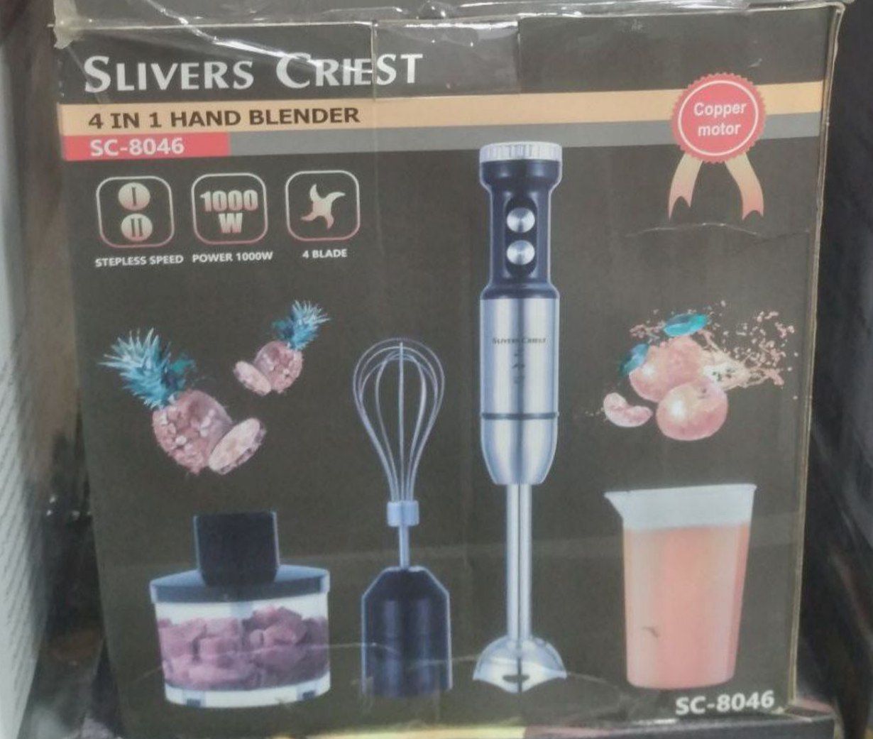 گوشت کوب سیلورکرست آلمان ‌4کاره مدل 8046استیل